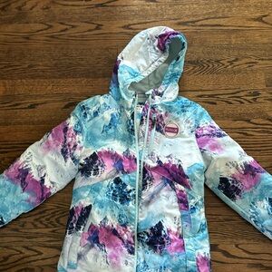 Hurley girls winter jacket. Like new.